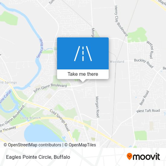 Eagles Pointe Circle map