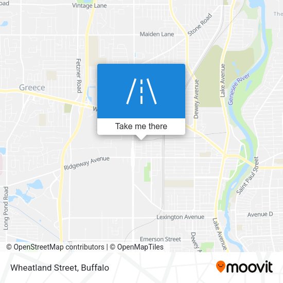 Mapa de Wheatland Street