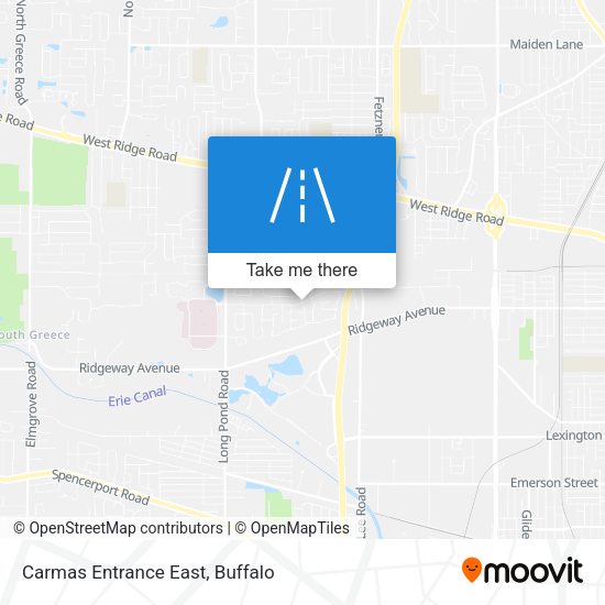 Carmas Entrance East map