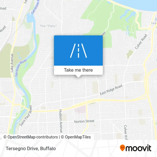 Tersegno Drive map