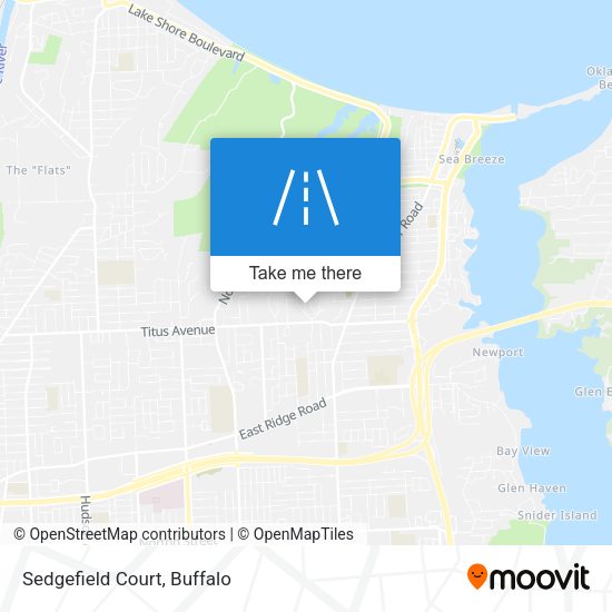 Mapa de Sedgefield Court