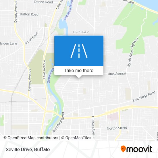 Seville Drive map