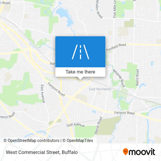 Mapa de West Commercial Street