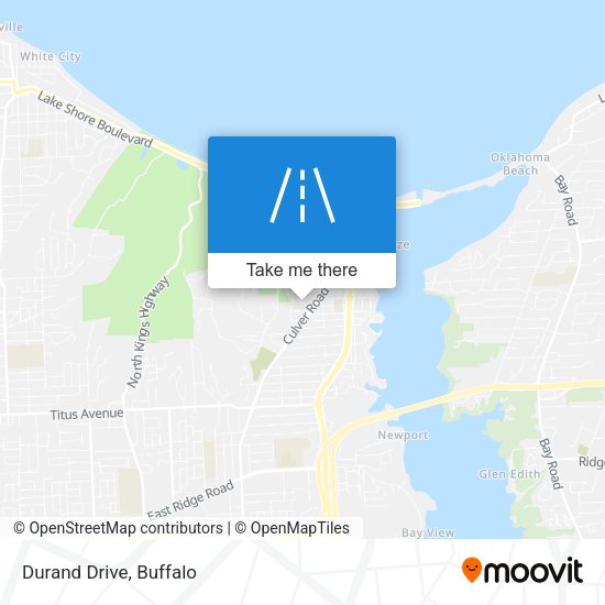 Mapa de Durand Drive
