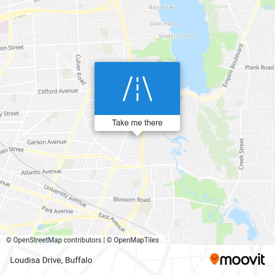 Mapa de Loudisa Drive