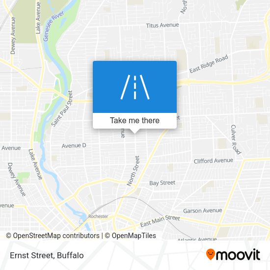 Mapa de Ernst Street