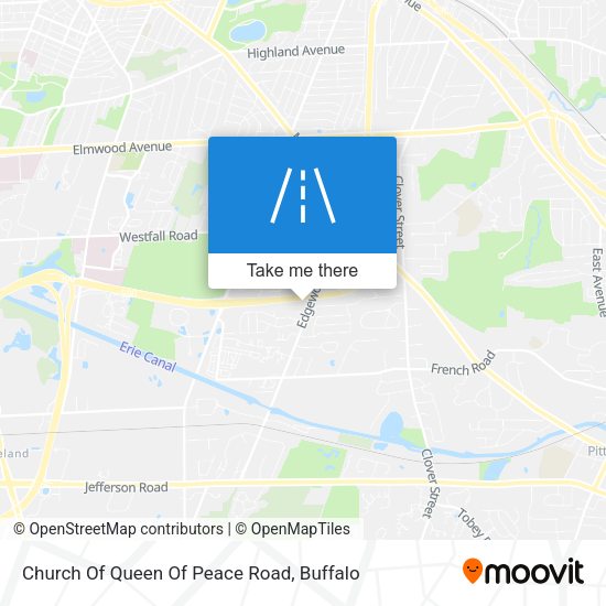 Mapa de Church Of Queen Of Peace Road
