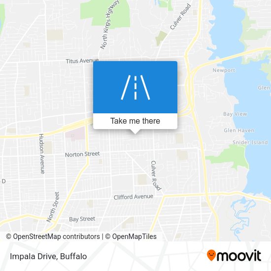 Mapa de Impala Drive