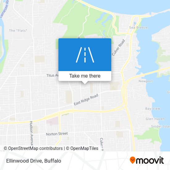 Ellinwood Drive map