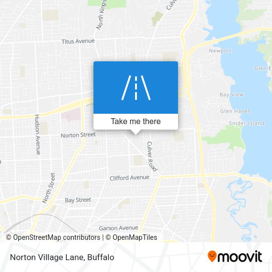 Mapa de Norton Village Lane