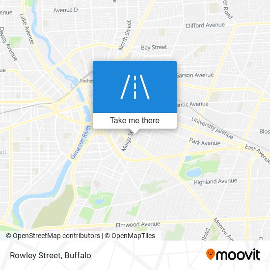 Rowley Street map