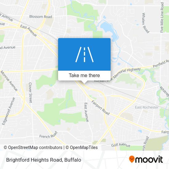 Brightford Heights Road map