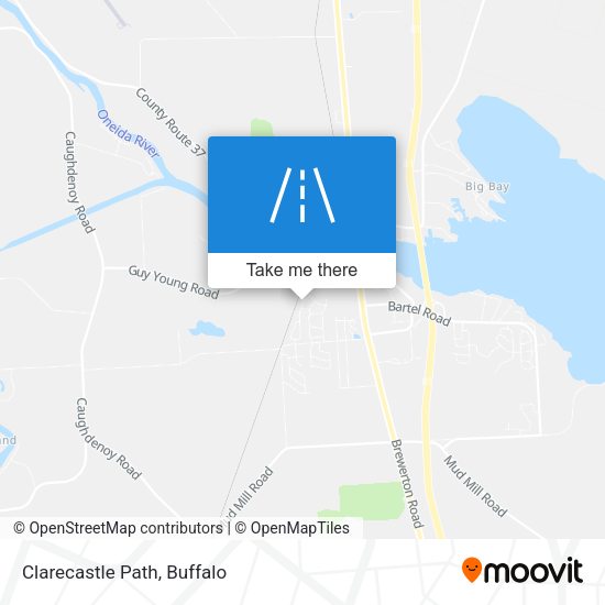 Mapa de Clarecastle Path