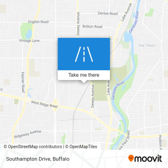 Southampton Drive map