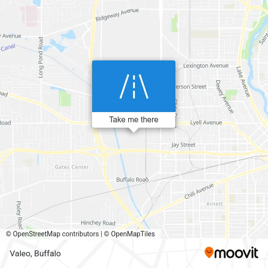 Valeo map