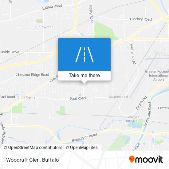 Mapa de Woodruff Glen