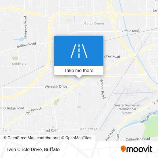 Mapa de Twin Circle Drive