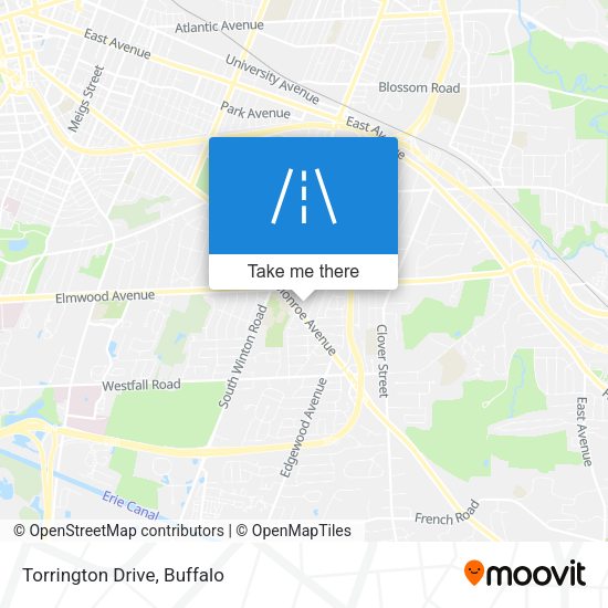 Mapa de Torrington Drive