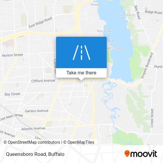 Mapa de Queensboro Road