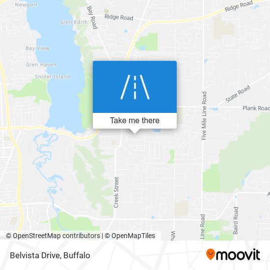 Mapa de Belvista Drive