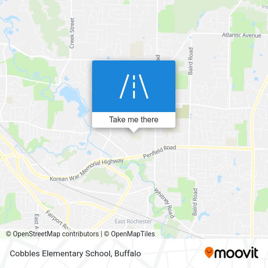 Cobbles Elementary School map