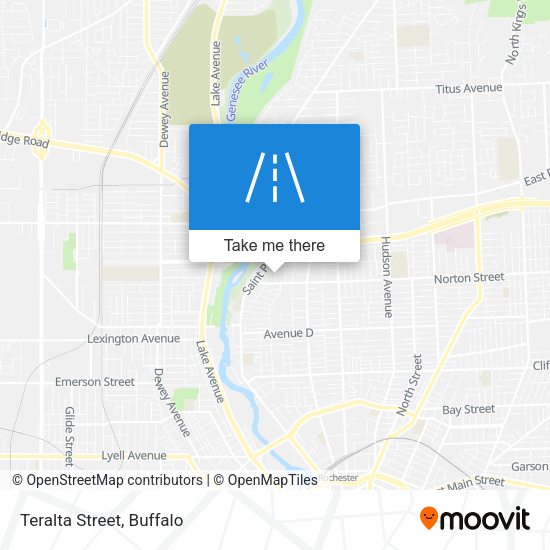 Teralta Street map