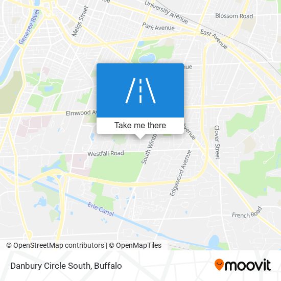 Danbury Circle South map