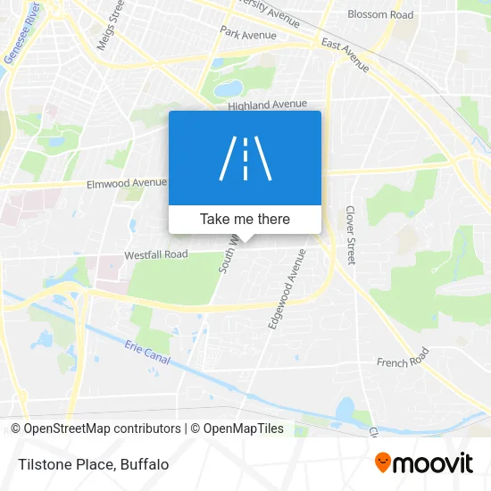 Tilstone Place map