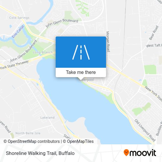 Shoreline Walking Trail map