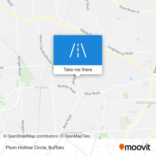 Plum Hollow Circle map