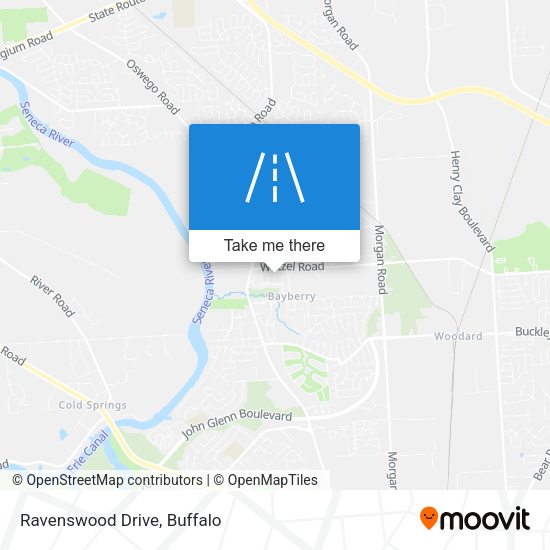 Mapa de Ravenswood Drive