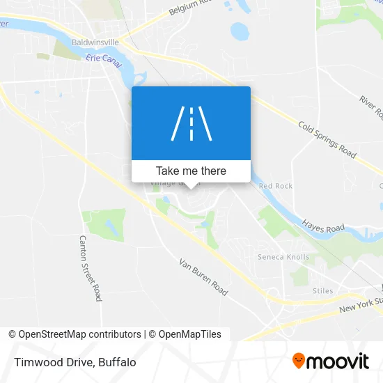 Timwood Drive map