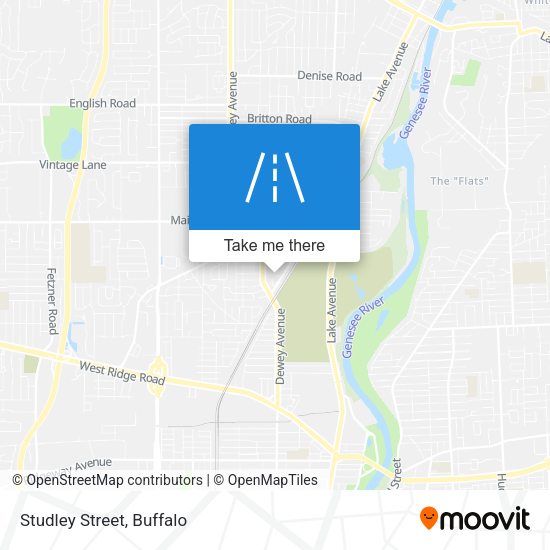 Mapa de Studley Street