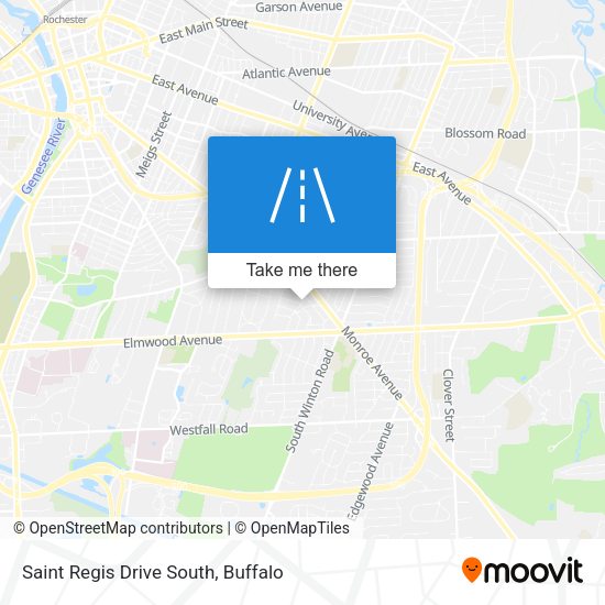 Mapa de Saint Regis Drive South