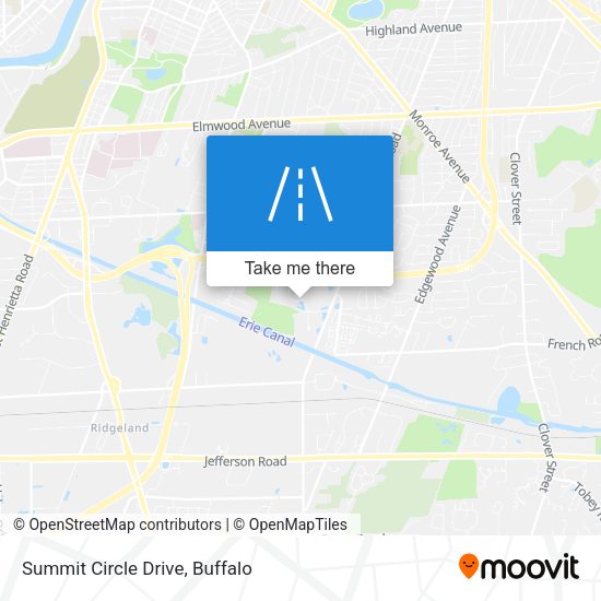 Summit Circle Drive map