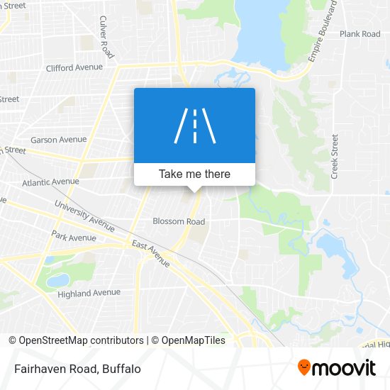 Mapa de Fairhaven Road