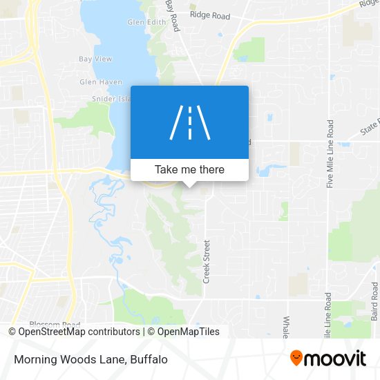 Mapa de Morning Woods Lane