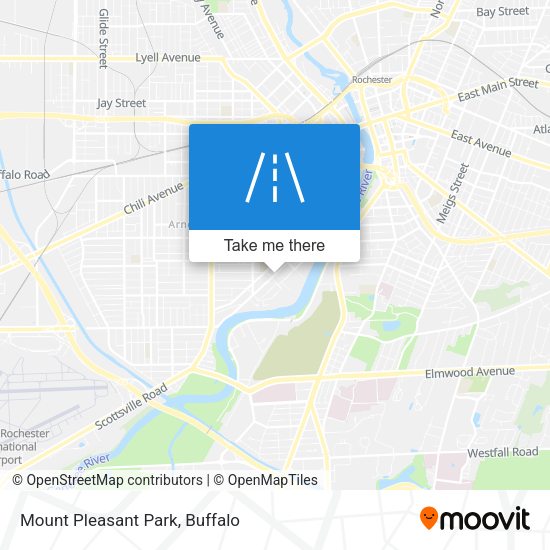 Mapa de Mount Pleasant Park