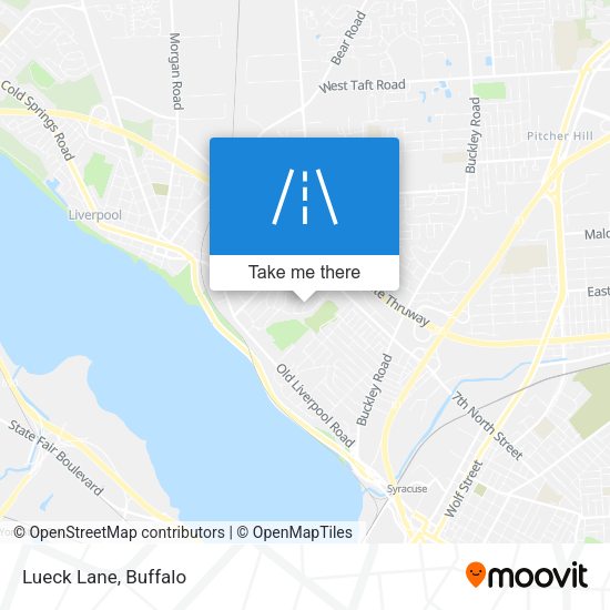 Mapa de Lueck Lane