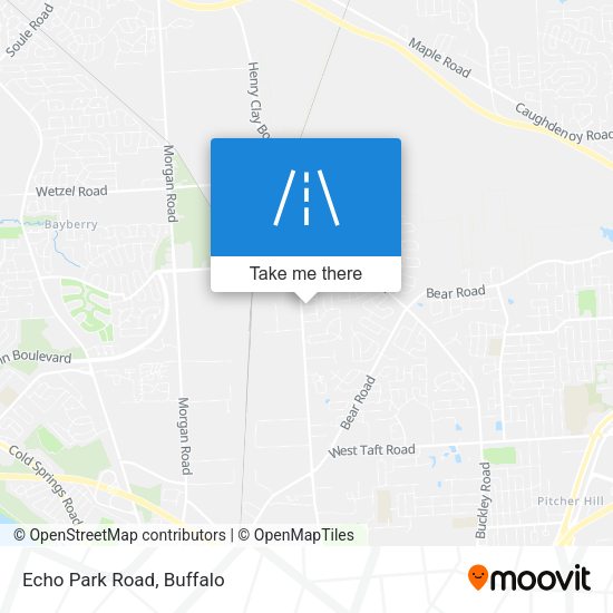 Mapa de Echo Park Road