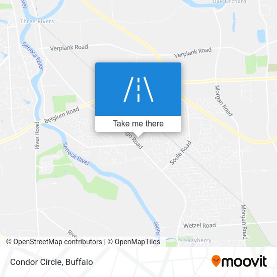 Mapa de Condor Circle