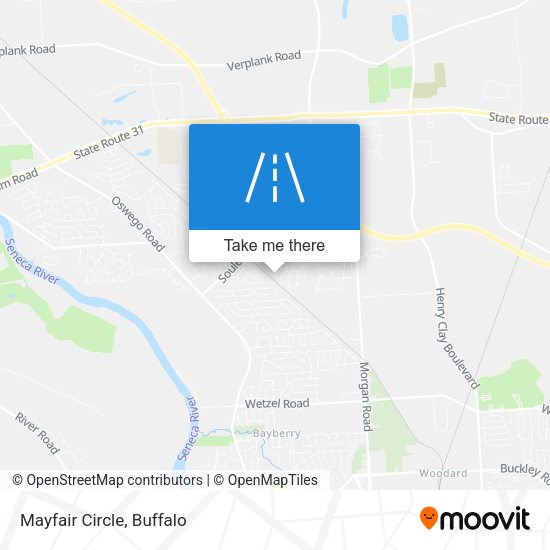 Mayfair Circle map