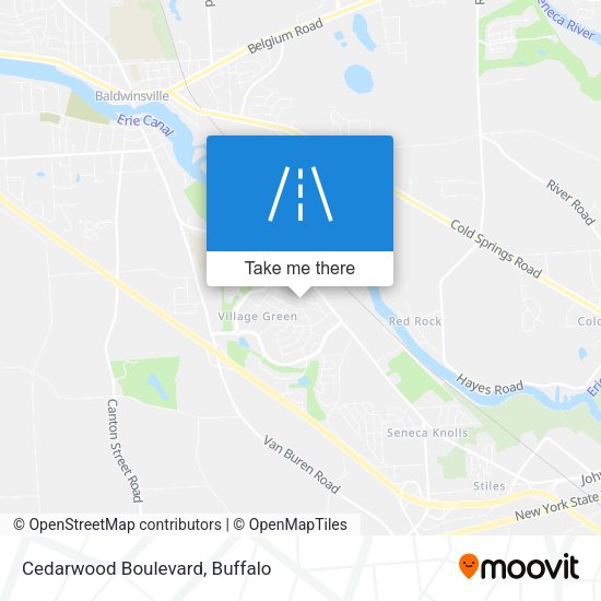 Mapa de Cedarwood Boulevard