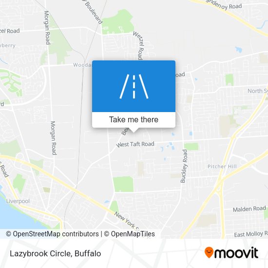 Mapa de Lazybrook Circle