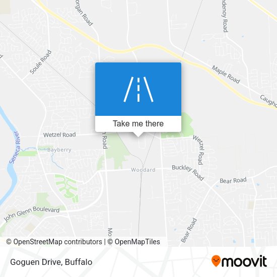 Mapa de Goguen Drive