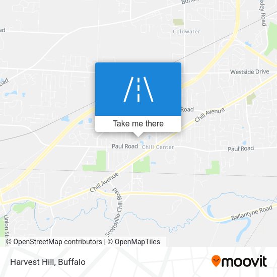 Mapa de Harvest Hill