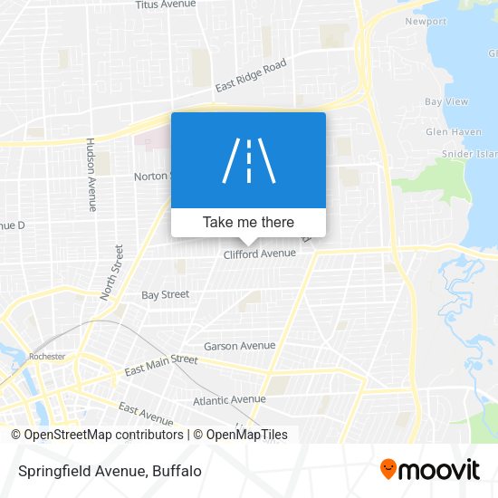 Springfield Avenue map