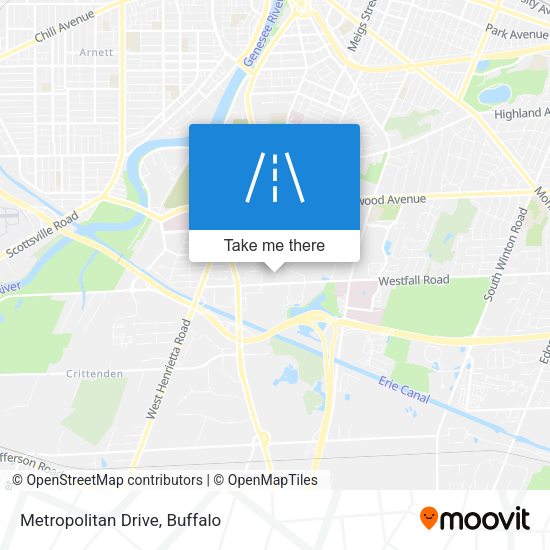 Metropolitan Drive map