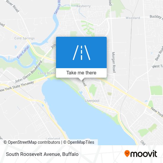 South Roosevelt Avenue map