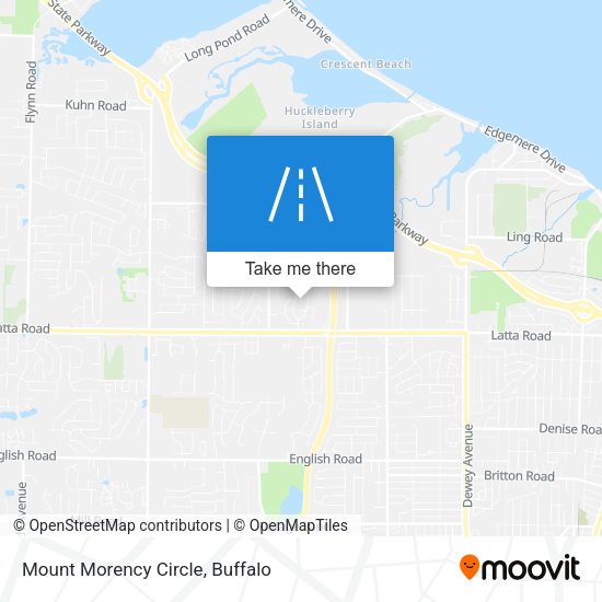 Mapa de Mount Morency Circle